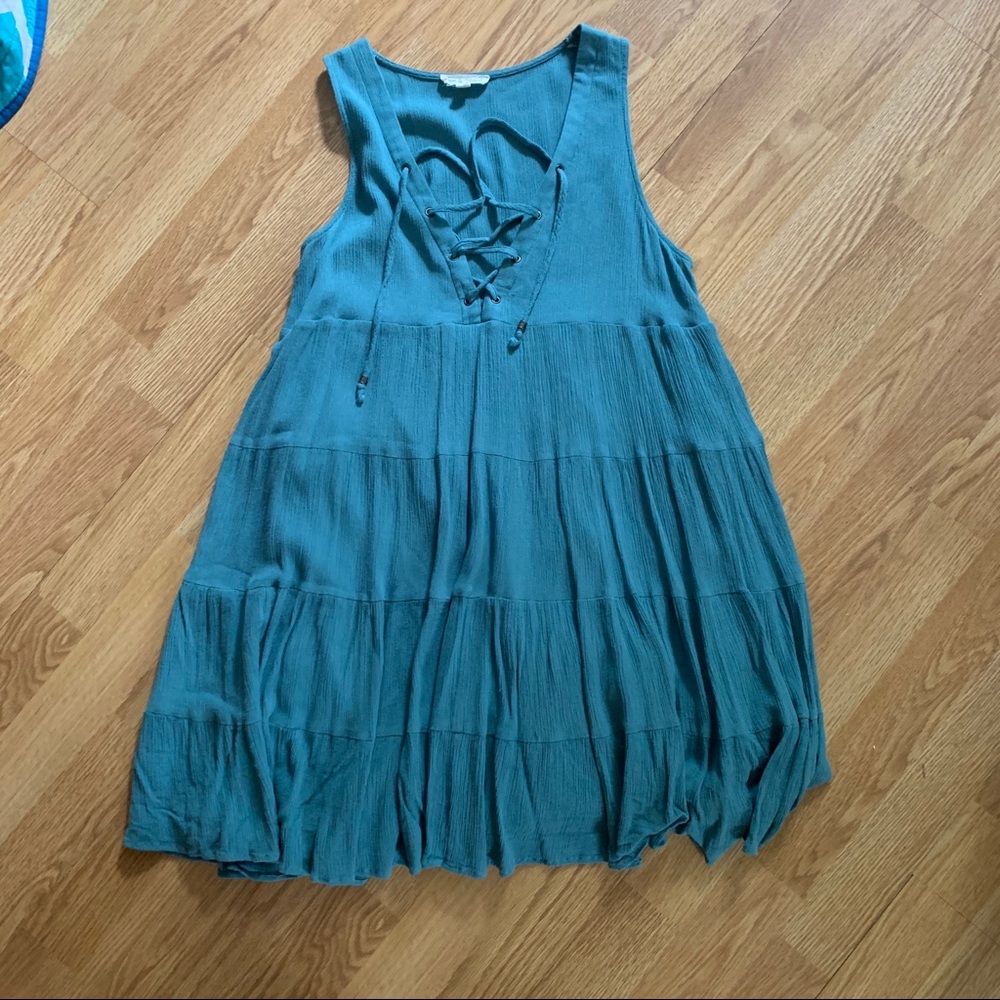 Turquoise Dress